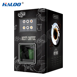 Haloo Máy bán hàng tự động Nhà cung cấp đầy đủ tự động tự phục vụ viên nang Cà Phê Máy bán hàng tự động cho sử dụng thương mại - Product Image 5
