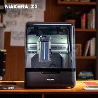 Makera Z1 Máquina CNC de Grado Industrial con Cambiador Rápido de Herramientas, Nivelación Automática, Cámara Integrada y Grabado Láser con IA