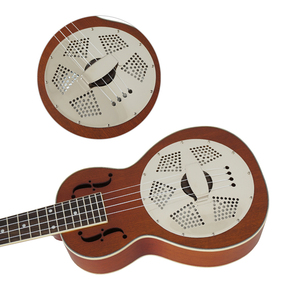 Aiersi marca F agujero 24 pulgadas 26 pulgadas concierto Tenor caoba cuerpo de madera resonador <span class=keywords><strong>ukelele</strong></span> hecho <span class=keywords><strong>en</strong></span> China instrumento musical - Product Image 4