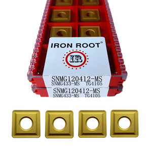 <span class=keywords><strong>SNMG120404</strong></span> SNMG120408 SNMG120412 Máy Tiện Kim Loại CNC Công Cụ Cắt Quay Cacbua Chèn - Product Image 4