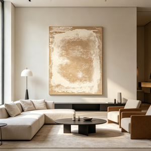 Pintura al Óleo Abstracta de Formación de Desiertos, Pintada a Mano con Serigrafía sobre Lienzo con Textura, <span class=keywords><strong>Arte</strong></span> Mural Grande sin Marco para Decoración del Hogar - Product Image 3