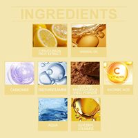 Gommage exfoliant au sel de mer et au citron Mayfancy, pour une peau lisse et douce, nettoyage en profondeur, soin du corps pour femmes, 200 ml