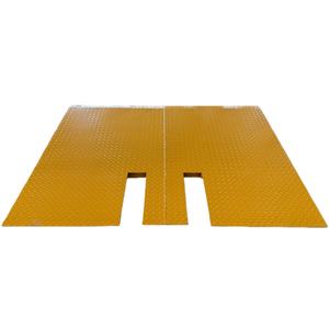Ramp Kontainer yang Dipasang di <span class=keywords><strong>Forklift</strong></span> dengan Rantai Pengaman, Ramp Dock Bergerak Tahan Selip untuk Beban Berat 6,5t untuk Pembebanan - Product Image 2