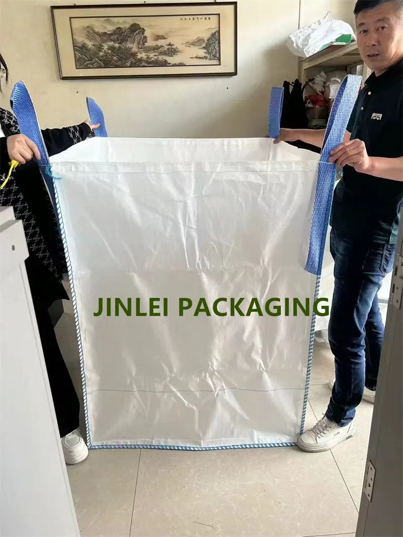PP Woven Jumbo Bulk Big Bag 1000kg-2000kg Ton Bag Food Grade for Sand Packing