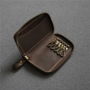 กระเป๋าหนังแท้สไตล์เรโทร หนังวัวแท้ ความจุขนาดใหญ่ กระเป๋าอเนกประสงค์ ใส่กุญแจสำหรับผู้ชาย รุ่น 911 - Product Image 3