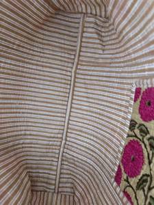 Bolso Tote Acolchado de Algodón con Estampado de Bloques, Espacioso, para Uso Diario, Compras, Viajes, Bolso de Hombro - Product Image 2