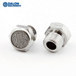 DALON Bộ Lọc Khí Nén Khí Ga SS316 Bằng Thép Không Gỉ Thiêu Kết Bộ Giảm Thanh - Product Image 4