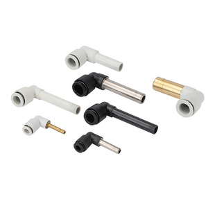Sivk <b>Quick</b> Connect Air Hose Fitting Brass Plastic 90 Degree Elbow <b>Connector</b> For Pneumatic Systems - Product Image 4