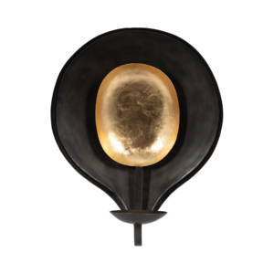Applique murale ronde contemporaine en métal pour bougies votives, idéale pour l'entrée et la décoration intérieure - Product Image 1