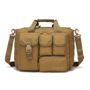 Bolso bandolera Oxford para ordenador portátil, maletín multifunción de camuflaje, bolso de hombro para cámara, portátil, viajes al aire libre - Product Image 2