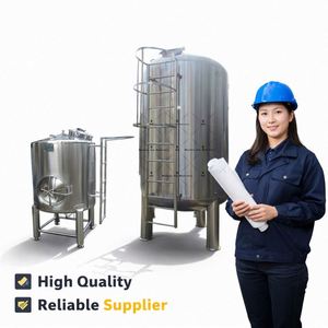 Customized Stainless Steel 304/316L <b>Wine</b> Storage Tank with Pressure Vessel for Juice and <b>Wine</b> Preservation 50L-100000L Capacity - Product Image 1
