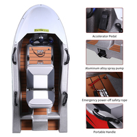 Bateau électrique de sport nautique personnalisé de haute qualité, mini jet-boat pour adultes, à vendre