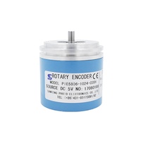 Encodeur rotatif à arbre plein Ccsanfeng avec diamètre extérieur de 6 mm et bride synchrone TTL de 58 mm, modèle PIE5806-1024-G05H, série ROD