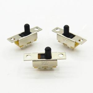 מתג שקופית שחור 1p2t אלקטרוני <span class=keywords><strong>3</strong></span> pin 2 מיקום מתגים ידית סיבוב ידית - Product Image 4