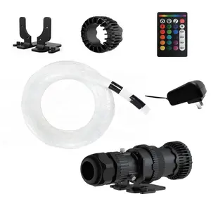 Uitverkoop 0.75Mm-1.5Mm Plastic Optische Vezel Bundel Plafondverlichting Kit Voor Decoratie Met 12V Rgbw Outdoor Lichtbron