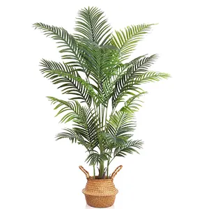 Fabriek Hoge Kwaliteit Kunstmatige Groene Decoratieve Boom 180 Cm Simulatie Hawaii Palmboom Kunstmatige Plant