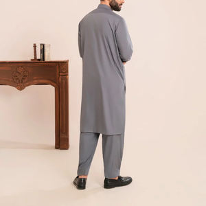 Nouvelle Arrivée Salwar Kameez Homme en Coton Sur Mesure, Séchage Rapide, Infroissable, pour Fête, Haute Qualité, Couleur Personnalisée, Vente en Gros - Product Image 2