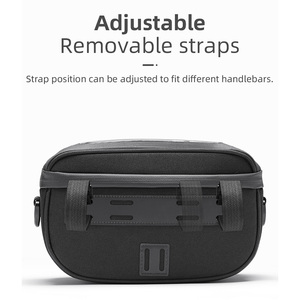 <span class=keywords><strong>Bolsa</strong></span> de Tubo para <span class=keywords><strong>Manillar</strong></span>, Cesta para Bicicleta, <span class=keywords><strong>Bolsa</strong></span> de Cuadro Delantero, Bolsas para Bicicleta <span class=keywords><strong>ROCKBROS</strong></span> B27, Gran Capacidad, Impermeable, para Ciclismo, 1 Pieza/<span class=keywords><strong>Bolsa</strong></span> OPP, Negra - Product Image 6