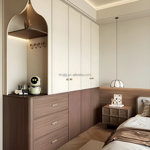 Armoire portable multifonctionnelle <span class=keywords><strong>pour</strong></span> enfants, armoire en <span class=keywords><strong>bois</strong></span> avec portes à charnières, meubles de maison, solution de rangement gain de place <span class=keywords><strong>pour</strong></span> la chambre - Product Image 1