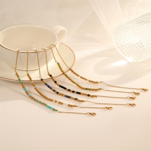 Fashion Bohemian Jewelry Charm <b>Bead</b> <b>Bracelets</b> Gold Plated <b>Beads</b> <b>Bracelet</b> - Product Image 2