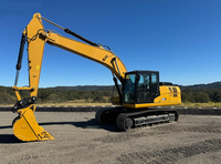 Excavatrice sur chenilles Top Brand 320GX de 20,5 tonnes avec godet standard de 0,93 m³ et profondeur de fouille de 6,43 m pour les projets de construction