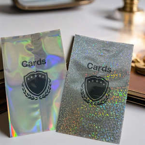 고품질 컬렉션 홀로그램 맞춤 트레이딩 카드 스포츠 축구 애니메이션 트레이딩 카드 게임 (포일 백 포장) - Product Image 4