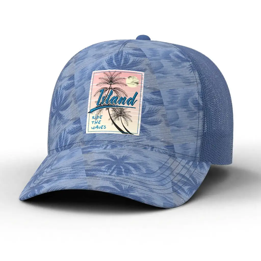 뜨거운 판매 패션 멋진 사용자 정의 자수 로고 디자인 스웨이드 6 패널 남자 야구 트럭 모자 모자 유사한 la