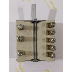 Interrupteur rotatif de contrôle de température 521.828 pour gril, four, cuisinière, élément chauffant en céramique - Product Image 1