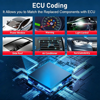 Pour THINKCAR THINKDIAG 2 Ediag Plus CANFD, codage ECU de tous les systèmes, bidirectionnel, 16 fonctions de réinitialisation, scanner OBD2, outils de diagnostic automobile