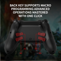 Nouvelles manettes de jeu sans fil BT NFC à détection de mouvement et à vibration pour PC Android Switch