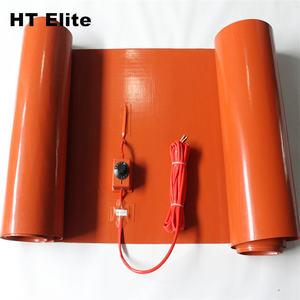 500*500 मिमी 400*400 मिमी 12v 24v 48v 120v 220v 240v 380 हीटिंग तत्व पोर्टेबल इलेक्ट्रिक सिलिकॉन रबर हीटिंग मैट - Product Image 4