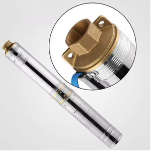 Bomba Sumergible para Pozos Profundos <span class=keywords><strong>FlyHigh</strong></span> 2HP 3SDM 4SDM, Motor de Latón/Acero Inoxidable/Hierro/100% Cobre, Bomba de Presión de CA para Pozos, Alta Legibilidad - Product Image 2