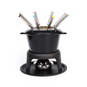 Kit de cuisson personnalisé pour four <span class=keywords><strong>à</strong></span> <span class=keywords><strong>fondue</strong></span> au fromage, petit format, antiadhésif, en fonte, écologique, métal, 16,5x9,5cm - Product Image 1