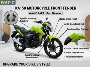Guardabarros Delantero para Motocicleta WAY-C, Piezas de Repuesto para HAOJUE KA125/KA150 53111H2C000HA96 - Product Image 1