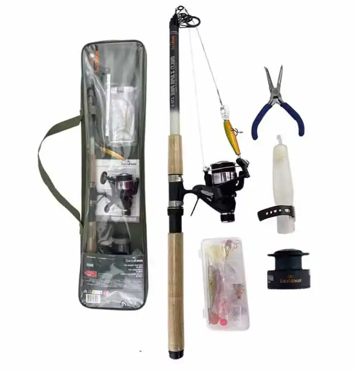 Weihai CTO New Update 4 section ul sea fishing rod and reel combo full set for sale