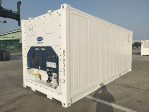 Carrier 20ft Reefer <b>Container</b> <b>Refrigerated</b> Shipping <b>Container</b> for Frozen Food Pharma - Product Image 1