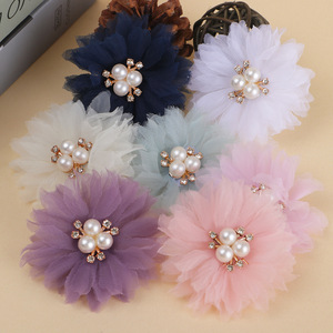Fashion Brooches Flower Shape Imitation Pearl Women's <b>Wedding</b> DIY Jewelry <b>Accessories</b> - Product Image 3