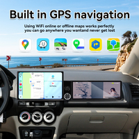Écran double 13,1-12,3 pouces pour Honda Fit/City/EVERUS S1 2002-2015, autoradio Android Carplay, navigation GPS, système multimédia stéréo