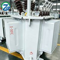 Transformateur de puissance immergé dans l'huile de 1000 kVA pour zone urbaine, anti-durcissement, pour l'allocation d'énergie électrique centrale