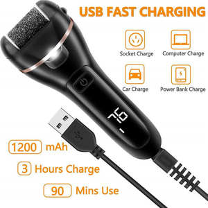 Перезаряжаемый электрический триммер для педикюра - Product Image 3