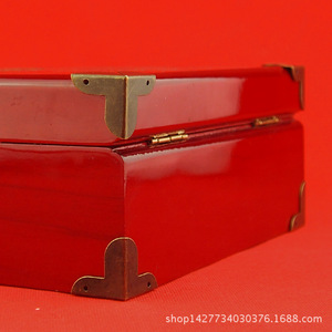 ตัวป้องกันมุม 23 มม. เหล็กคาร์บอนสไตล์โบราณ สำหรับตู้ไวน์และเฟอร์นิเจอร์ - Product Image 4