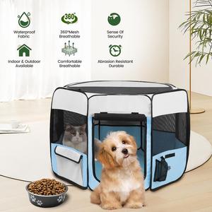Corral Portátil Plegable de Alta Capacidad para Mascotas, Valla para Perros y Gatos para el Hogar y el Jardín - Product Image 2