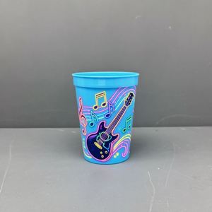 Branded Party <b>Cups</b> Stadium Wholesale Price Heavy Duty <b>Reusable</b> Plastic Assorted Size Pack for Sports Games PRS - Product Image 4