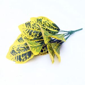 Feuilles artificielles durables conçues pour la polyvalence dans les arrangements floraux et divers thèmes de décoration de fête - Product Image 4