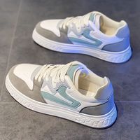 Chaussures de campus légères pour homme, style décontracté, multicolores, avec caractéristiques rehaussantes, doublure en maille, collection automne
