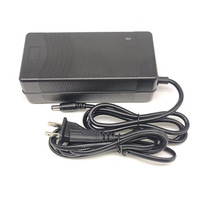 Chargeur de batterie LiFePO4 14,6 V 10 A pour batteries au phosphate de fer et de lithium 12 V, charge rapide intelligente, haute efficacité, indicateur LED