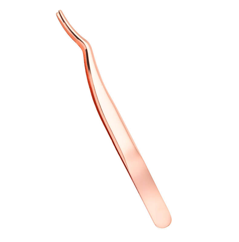 Clip grande color oro rosa