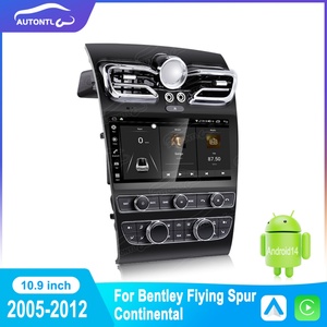 10.9 Inch IPS Screen Car Multimedia GPS Navigation <b>Auto</b> Radio Carplay for Bentley Flying Spur Continental 2005 2012 by Navihua - Product Image 2