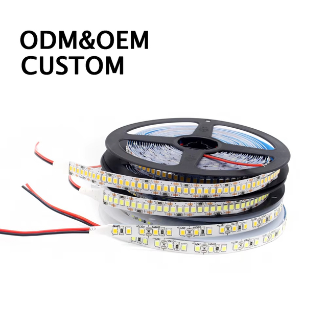 SMD 2835 Copper 12V/24V Intelligent Lighting Flexible Endless Dimming 60/120 Beads Cuttable One/Three Color CCT LED Light Strip