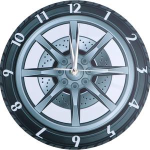 <span class=keywords><strong>Reloj</strong></span> de pared de neumáticos de estilo europeo, <span class=keywords><strong>reloj</strong></span> silencioso de <span class=keywords><strong>coche</strong></span> acrílico creativo, <span class=keywords><strong>reloj</strong></span> de decoración para dormitorio y sala de estar - Product Image 1